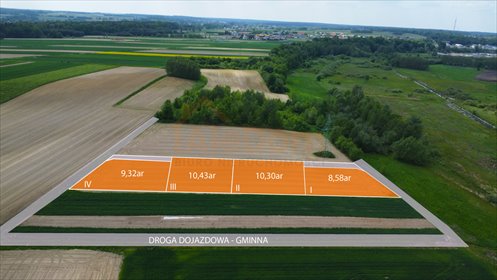 Działki pod dom jednorodzinny w Wierzawicach, 858 m² działka Wierzawice
