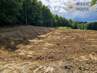 Działka 2966 m² w Kaszubach (blisko jeziora) działka Rąty, Bukowa