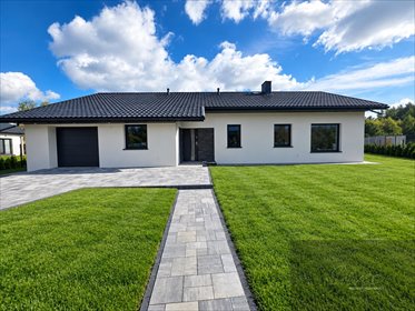 Nowoczesny dom 179 m2 w Puszczy Mariańskiej (z garażem) dom Puszcza Mariańska