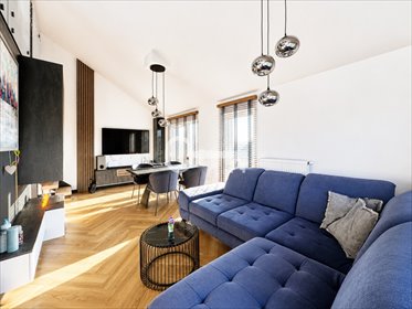 Ekskluzywny dwupoziomowy apartament na ostatnim piętrze z tarasem 40 m². mieszkanie Poznań, Naramowice, Czarnucha