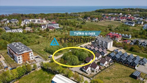 działka na sprzedaż 1200m2 działka Jastrzębia Góra, Kuracyjna