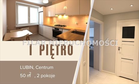 mieszkanie na sprzedaż 51m2 mieszkanie Lubin, Centrum