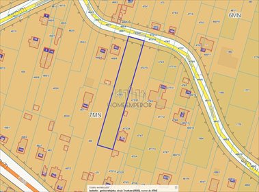 działka na sprzedaż 2185m2 działka Truskaw, Północna