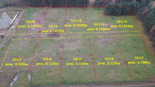 działka na sprzedaż 1250m2 działka Bąkowa Góra, Bąkowa Góra, Bąkowa Góra