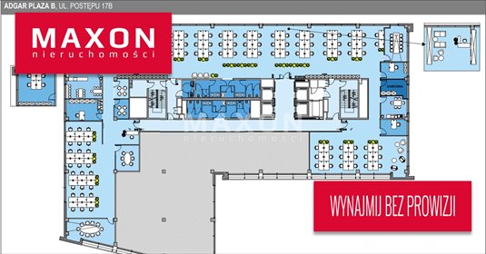 lokal użytkowy na wynajem 934m2 lokal użytkowy Warszawa, Mokotów, Postępu