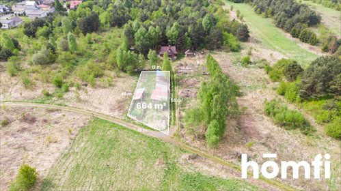Działka budowlana 664 m² w Kwaśniowie Górnym, cicha okolica działka Kwaśniów Górny