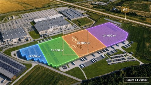 Magazyn klasy A 10 000 m² z dokami i biurami w Gliwicach magazyn Gliwice, Bojków