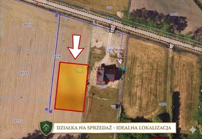 działka na sprzedaż 1001m2 działka Sawino