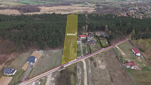 działka na sprzedaż 8000m2 działka Augustówek