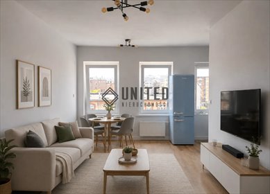 Do sprzedania 2-pokojowe mieszkanie 42 m² z widokiem na zachód mieszkanie Wrocław, Nadodrze, Nadodrze, Henryka Pobożnego