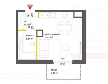 Na sprzedaż nowoczesne 2-pokojowe mieszkanie 42 m² w Warszawie mieszkanie Warszawa, Włochy, Wiktoryn, Łopuszańska