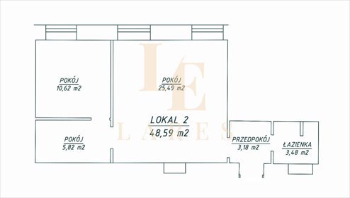 lokal użytkowy na wynajem 49m2 lokal użytkowy Warszawa, Śródmieście, Bracka