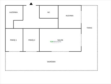 3-pokojowe mieszkanie z ogródkiem 75 m² w Mokotowie polecam mieszkanie Warszawa, Mokotów Wyględów, Rajska
