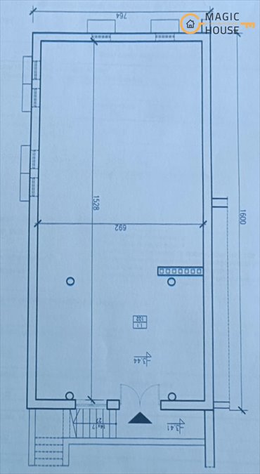 Na wynajem hala usługowa 105 m² z dużym potencjałem w Osowie lokal użytkowy Gdańsk, Osowa, Wacława Balcerskiego