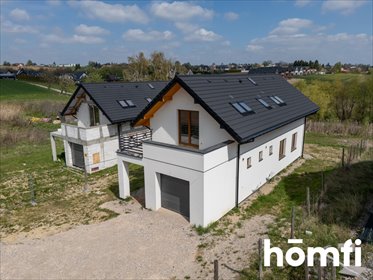 Nowoczesny dom 132m² z garażem, blisko Krakowa dom Dojazdów, Jarzębinowa