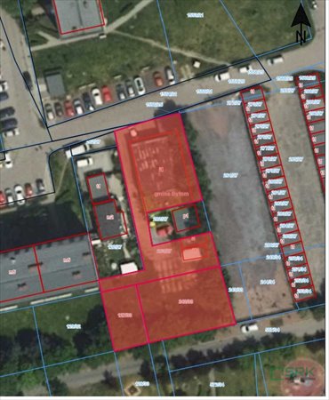 Sprzedam działkę 1175 m² z budynkiem przemysłowym w Bytomiu działka Bytom, Stroszek, Strzelców Bytomskich