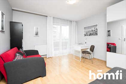 Przytulne studio z garażem, balkon, umeblowane, Krowodrza mieszkanie Kraków, Krowodrza, gen. Augusta Fieldorfa-Nila