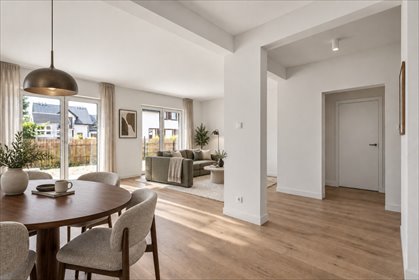 Nowoczesny dom 153 m² w Falentach blisko Warszawy. dom Falenty Nowe