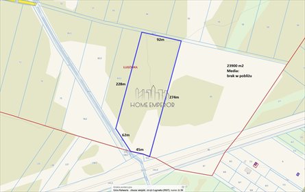 Na sprzedaż działka 23 900 m² w Ługówce z potencjałem działka Ługówka