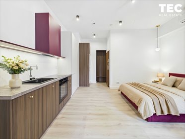 Nowoczesne studio po remoncie - klimatyzacja i blisko Rynku mieszkanie Katowice, Śródmieście, 3 Maja