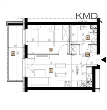 mieszkanie na sprzedaż 34m2 mieszkanie Lublin, Węglin, Jemiołuszki