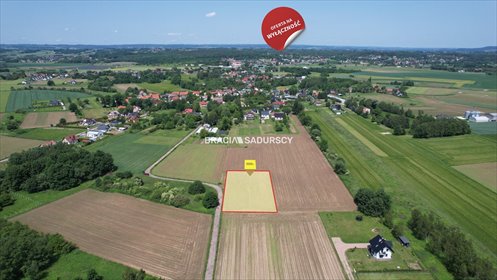 działka na sprzedaż 2500m2 działka Wołowice