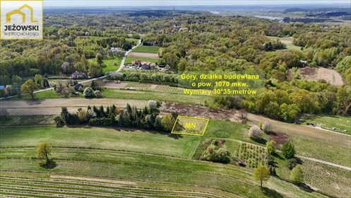 Zielona działka w Kazimierzu Dolnym, 1070 m2, prywatność działka Kazimierz Dolny