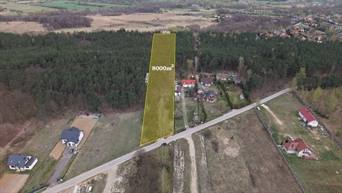 Działka 8 000 m² z lasem i możliwością zabudowy polecam działka Augustówek
