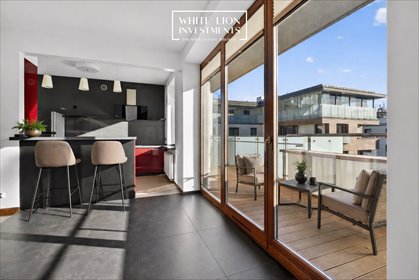Przestronny 4-pokojowy apartament z loggią w Wilanowie mieszkanie Warszawa, Wilanów, Wilanów, Sarmacka