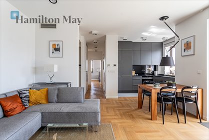 Luksusowy 64 m² apartament z tarasem i garażem w Warszawie mieszkanie Warszawa, Śródmieście, Mieczysława Orłowicza