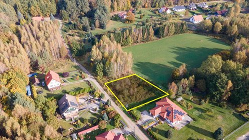 Działka budowlana 1038 m² w Ruszajnach - polecam działka Ruszajny