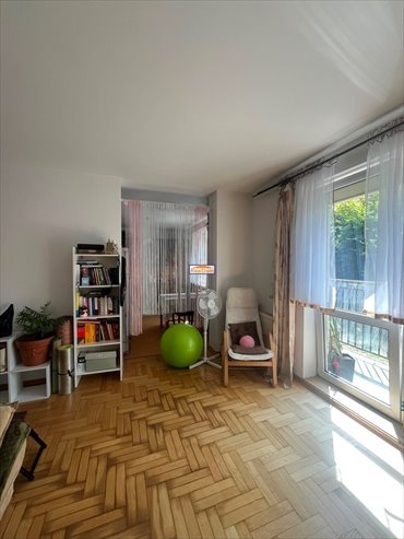 Duża słoneczna kawalerka 44 m², balkon, parking polecam! mieszkanie Kraków, Dębniki, Ruczaj, Obozowa