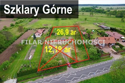 działka na sprzedaż 2690m2 działka Szklary Górne