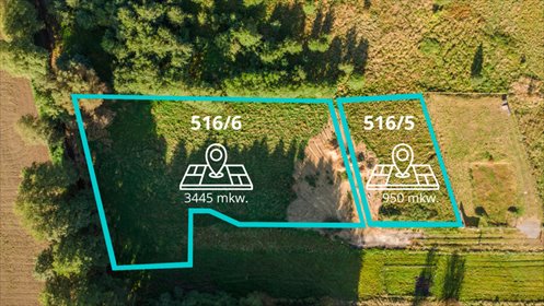 Duża działka budowlana 3 445 m² z WZ - Ochla działka Zielona Góra, Ochla, Ochla-Tenisowa