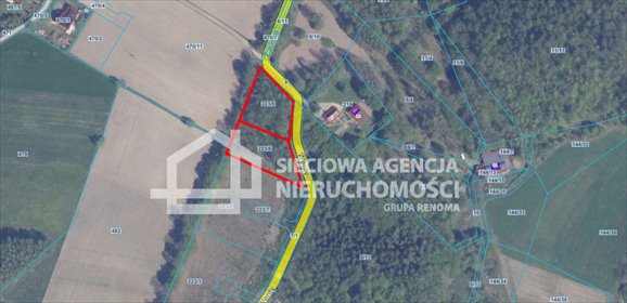 Działka 1455 m² z możliwością budowy domu w Ramleju działka Ramleje