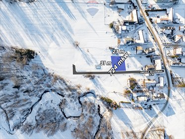 działka na sprzedaż 724m2 działka Ciche