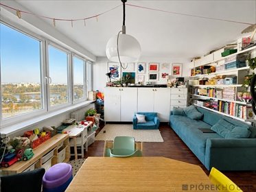Dwupokojowe mieszkanie z panoramicznym widokiem na Warszawę mieszkanie Warszawa, Śródmieście, Fabryczna