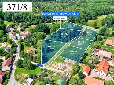 działka na sprzedaż 1226m2 działka Straszowice