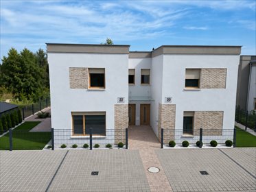 Nowoczesny dom z ogrodem - 70 m² - 2 poziomy - 2 miejsca dom Gruszczyn, Zygmunta Noskowskiego