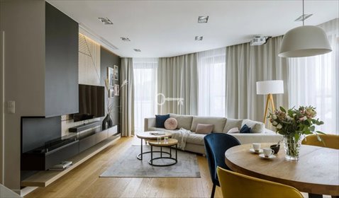 Luksusowy apartament 81 m² z systemem kina i klimatyzacją mieszkanie Warszawa, Mokotów Ksawerów, Bukowińska