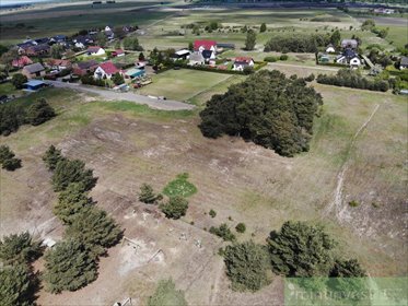 Działka pod domy jednorodzinne w Borzysławcu, 3917 m2 działka Borzysławiec