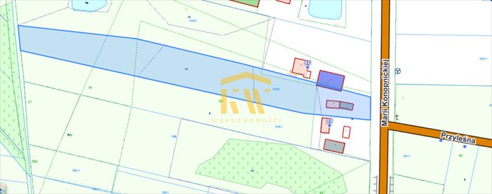 działka na sprzedaż 6279m2 działka Skaryszew