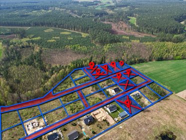 Działka 1055 m² pod zabudowę jednorodzinną w Bietowie. działka Lubichowo, Bietowo, Przylesie