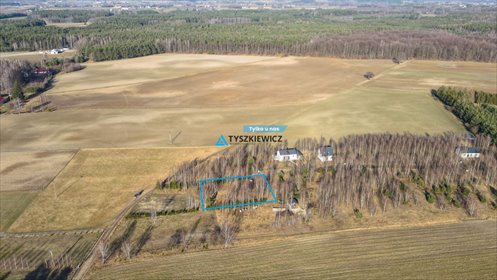 Działka 1011 m2 z warunkami zabudowy i dostępem do mediów działka Wda