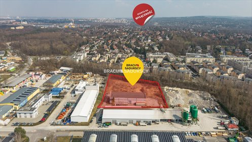 lokal użytkowy na sprzedaż 1144m2 lokal użytkowy Kraków, Łagiewniki-Borek Fałęcki, Borek Fałęcki, Zawiła