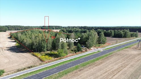 Działka inwestycyjna 3,38 ha przy drodze wojewódzkiej - A4-A18 działka Dąbrowa Bolesławiecka