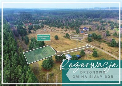 działka na sprzedaż 1288m2 działka Drzonowo