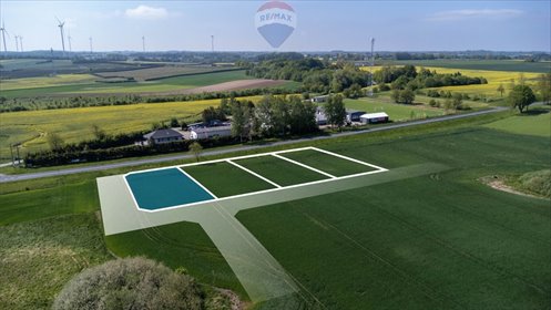 działka na sprzedaż 900m2 działka Będzino