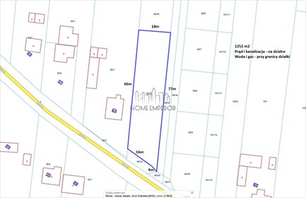 działka na sprzedaż 1252m2 działka Żukówka, Górna