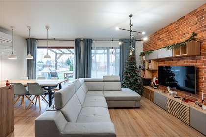 Dom 117 m² z garażem i ogródkiem, klimatyzacja, fotowoltaika dom Ślęza, Kwiatowa